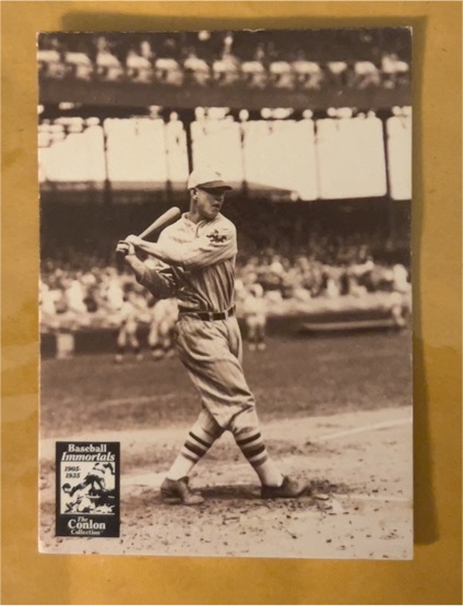 1988 The Sporting News Conlon Collection Baseball Immortals Homer Chase — front