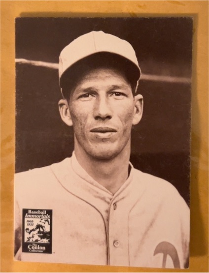 1988 The Sporting News Baseball Immortals The Conlon Collection Lefty Grove — front