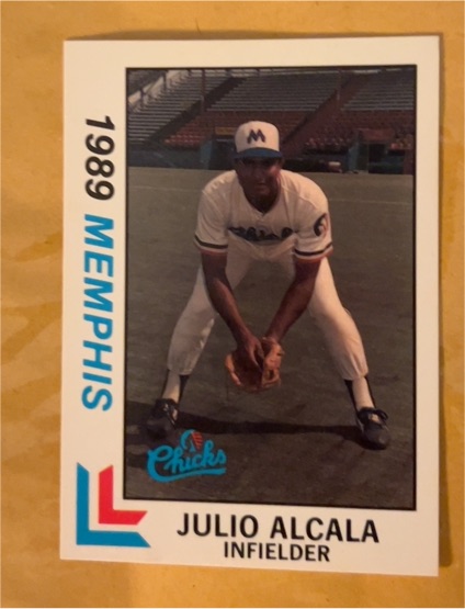 1989 Best Memphis Chicks #6 Julio Alcala — front