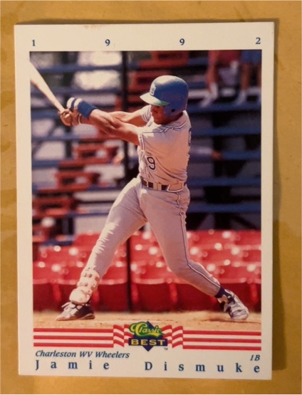 1992 Classic Best #57 Jamie Dismuke — front