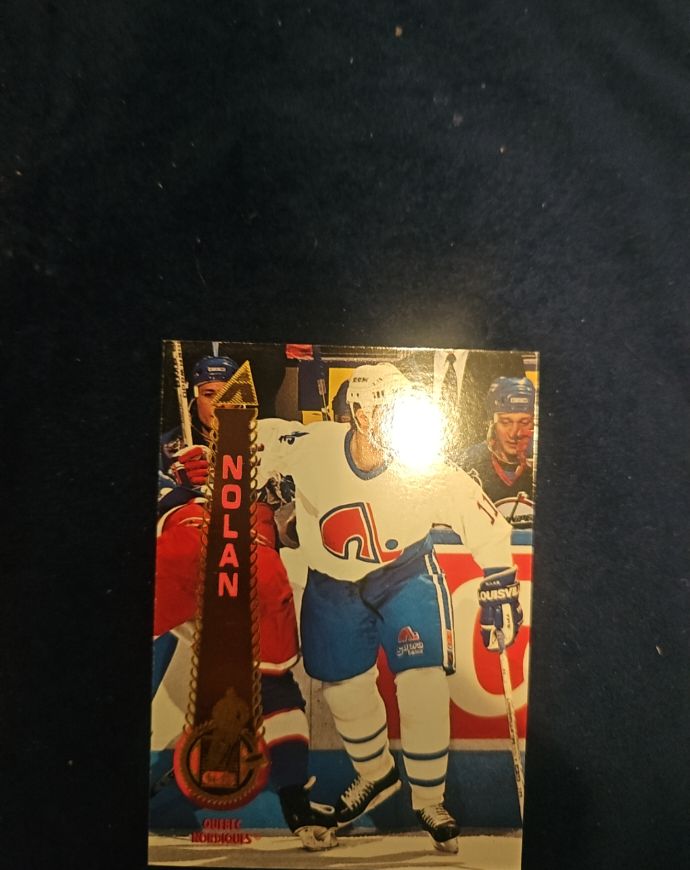 1994-95 Pinnacle #76 Owen Nolan — front