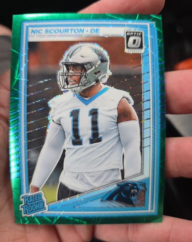 2025 Panini Donruss Optic #270 Nic Scourton — front