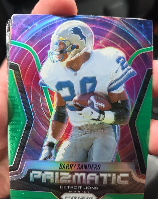 2025 Panini Prizm #19 Barry Sanders — front