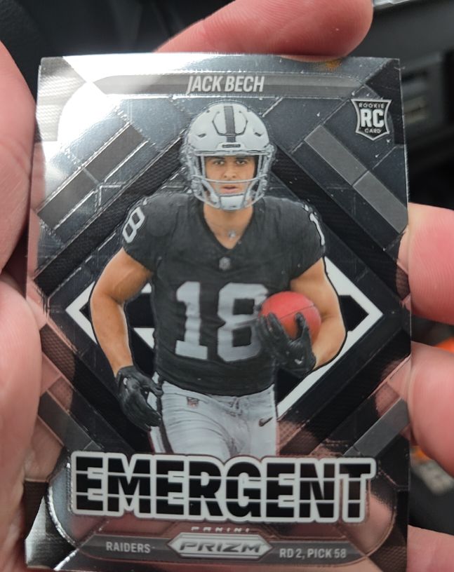 2025 Panini Prizm Emergent #11 Jack Bech — front