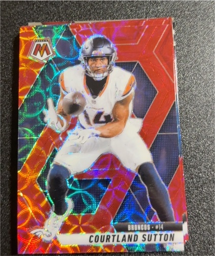 2025 Panini Mosaic #64 Courtland Sutton — front