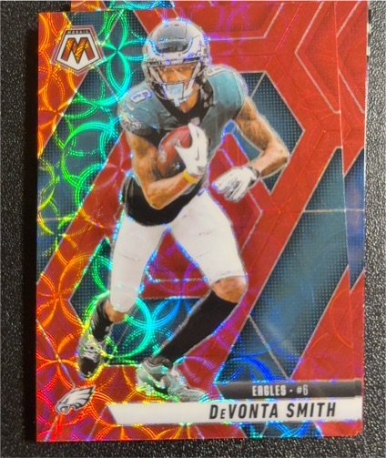 2025 Panini Mosaic #119 DeVonta Smith — front
