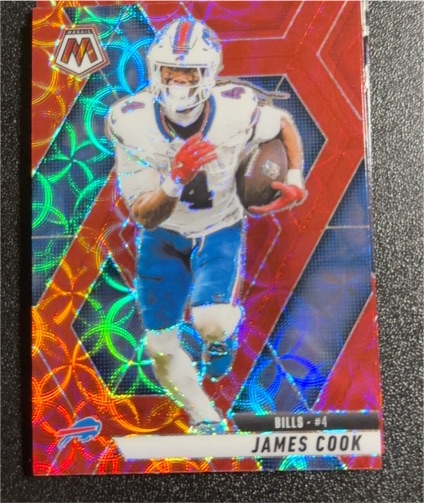 2025 Panini Mosaic #201 James Cook — front