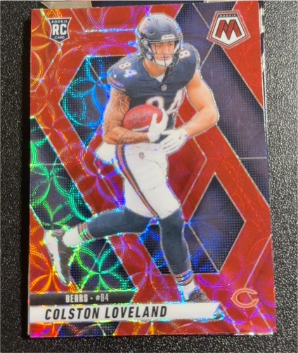 2025 Panini Mosaic #304 Colston Loveland — front