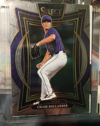 2025 Panini Select #25 Chase Dollander — front