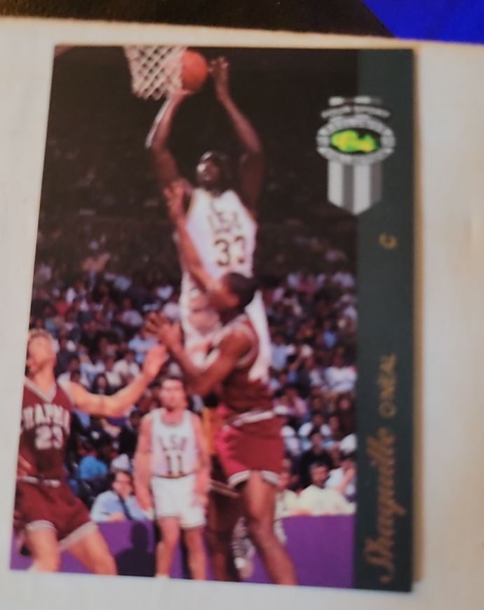 1993 Classic Four Sport McDonald's #28 Shaquille O'Neal — front