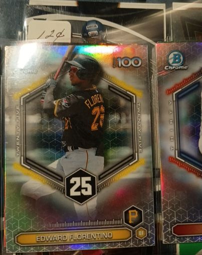 2026 Topps Bowman Chrome Top 100 #BTP-25 Edward Florentino — front