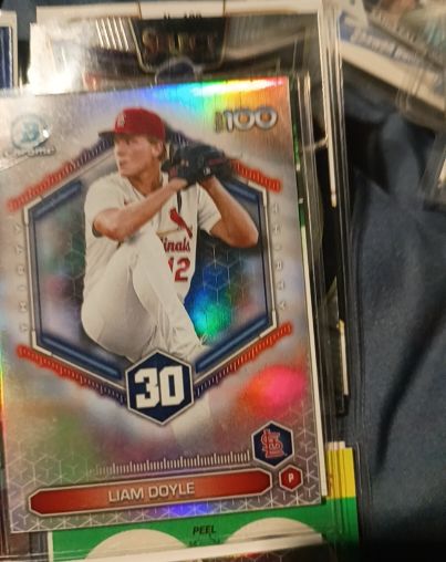 2026 Bowman #BTP-30 Liam Doyle Bowman Scouts' Top 100 — front