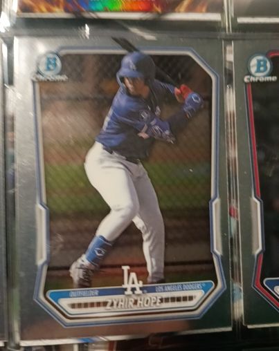 2026 Bowman Chrome #BCP-86 Zyhir Hope — front