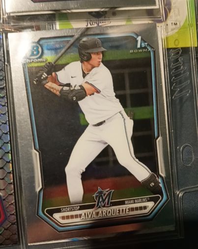 2026 Bowman Chrome #BCP-40 Aiva Arquette — front