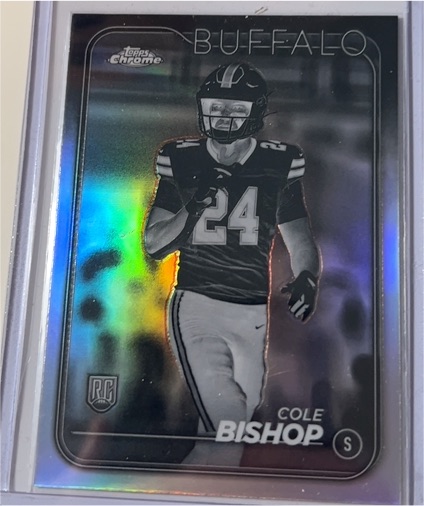 2024 Topps Chrome #263 Cole Bishop — front