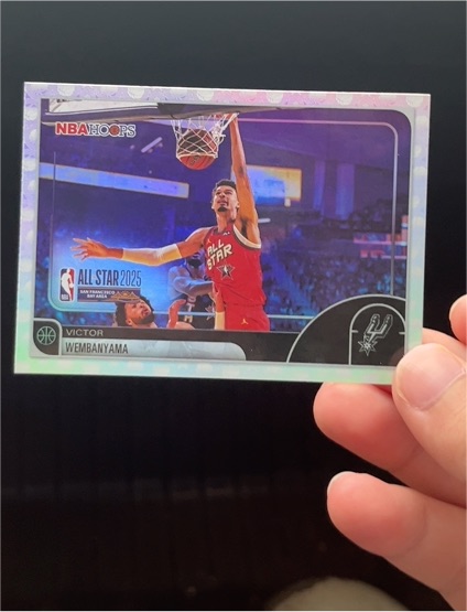 2026 Topps NBA Hoops #289 Victor Wembanyama All-Star Game — front