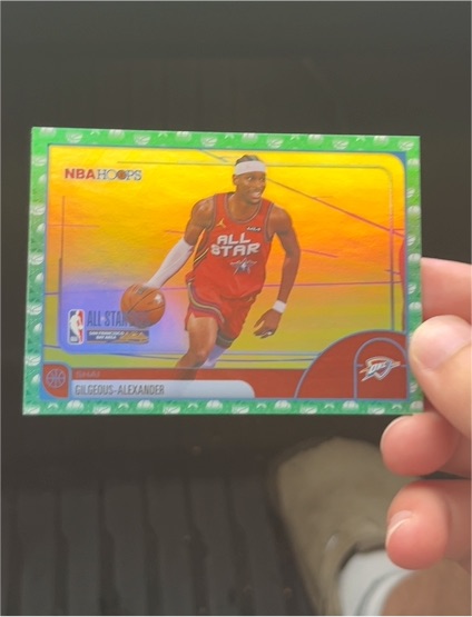 2025-26 Topps NBA Hoops #286 Shai Gilgeous-Alexander — front