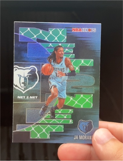 2025-26 Topps NBA Hoops #NTN-23 Ja Morant Net 2 Net Insert — front