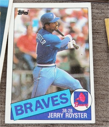 1985 Topps #776 Jerry Royster — front