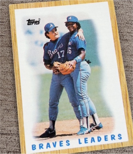 1987 Topps #31 Atlanta Braves Leaders — front