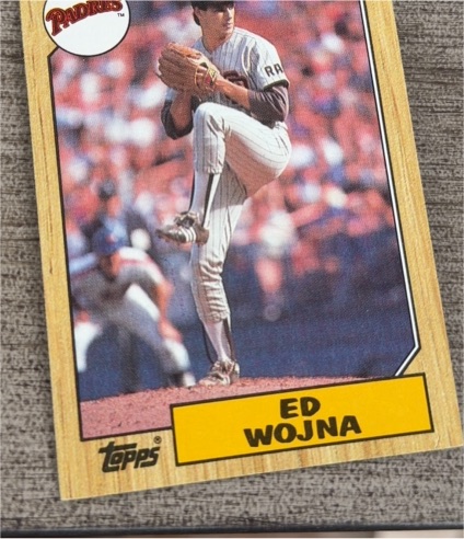 1987 Topps #88 Ed Wojna San Diego Padres — front