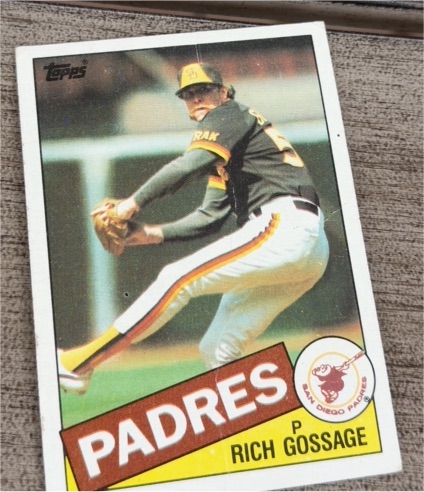 1985 Topps #90 Rich Gossage — front