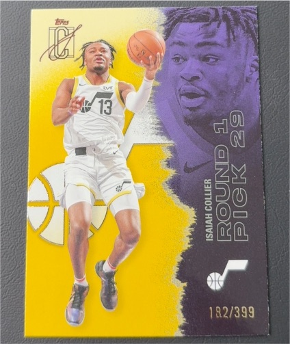 2025-26 Topps Signature Class #5 Isaiah Collier — front