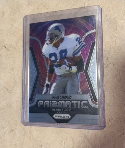 2025 Panini Prizm #19 Barry Sanders — front