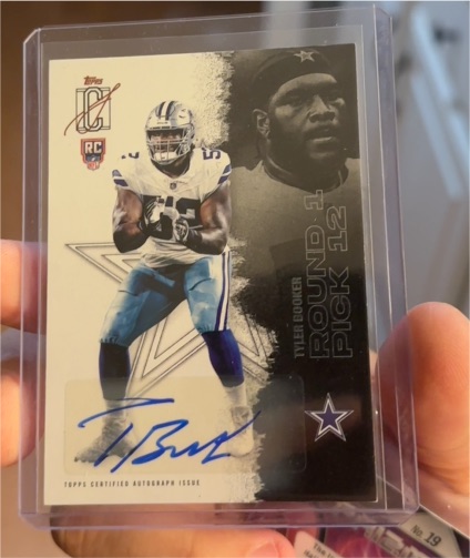 2025 Topps Signature Class #180 Tyler Booker — front