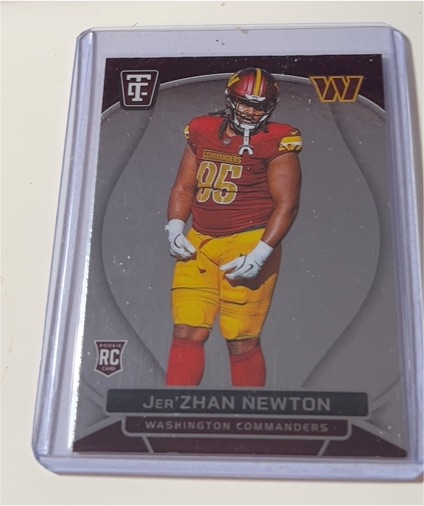 2024 Panini Totally Certified #142 Jer'Zhan Newton — front