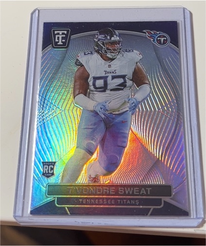 2024 Panini Totally Certified #172 T'Vondre Sweat — front