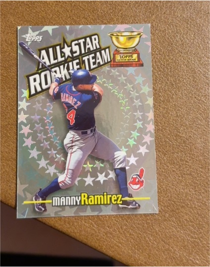 2000 Topps All-Star Rookie Team #RT5 Manny Ramirez — front