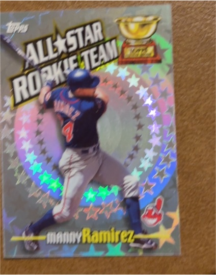 2000 Topps All-Star Rookie Team #RT5 Manny Ramirez — front