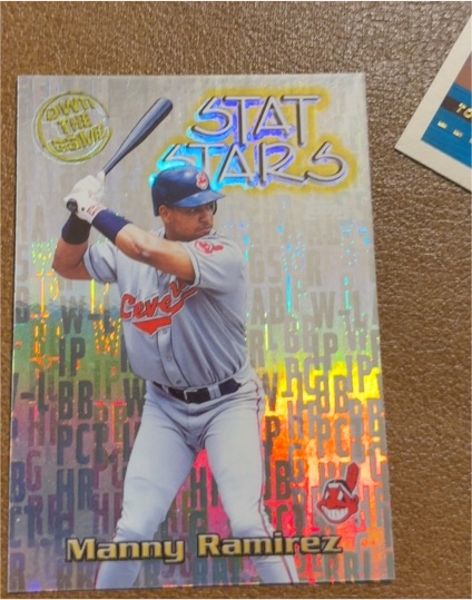 2000 Topps Own the Game #OTG4 Manny Ramirez — front