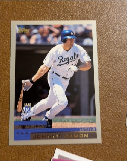 2000 Topps #295 Johnny Damon — front