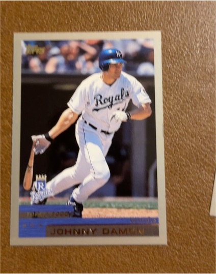2000 Topps #295 Johnny Damon — front