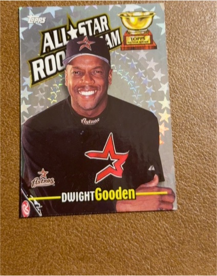 2000 Topps All-Star Rookie Team #RT9 Dwight Gooden — front