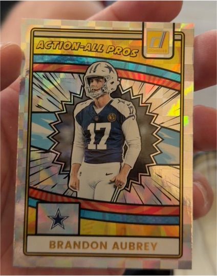 2025 Panini Donruss #AAP-BAU Brandon Aubrey — front