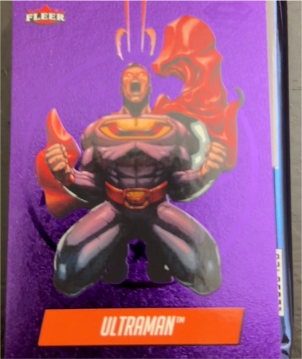 2026 UD Fleer Ultra Superman Purple Medallion #M-49 Ultraman — front