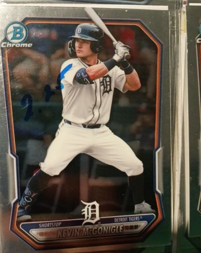 2026 Bowman Chrome #BCP-145 Kevin McGonigle — front