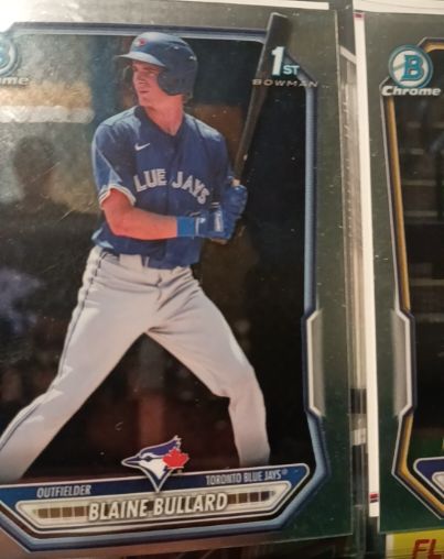 2026 Bowman Chrome #BCP-18 Blaine Bullard — front