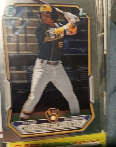2026 Bowman Chrome #BCP-47 Handelfry Encarnacion — front