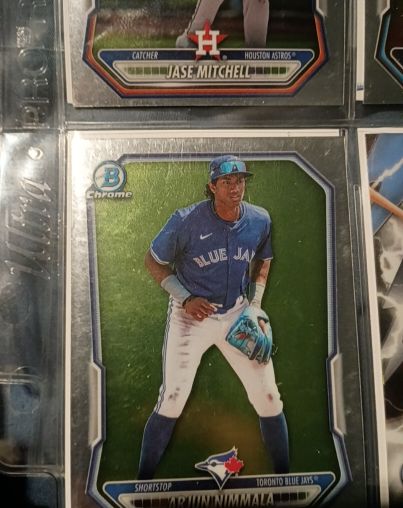 2026 Bowman Chrome #BCP-67 Arjun Nimmala — front