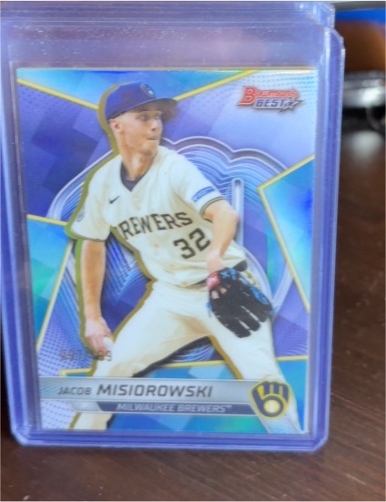 2025 Topps Bowman Best #TP-12 Jacob Misiorowski — front