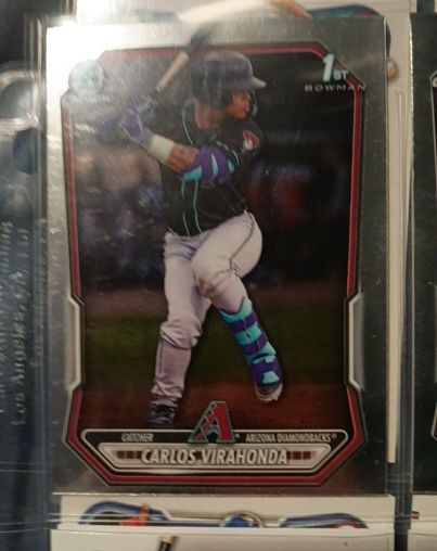 2026 Bowman Chrome #BCP-28 Carlos Virahonda — front