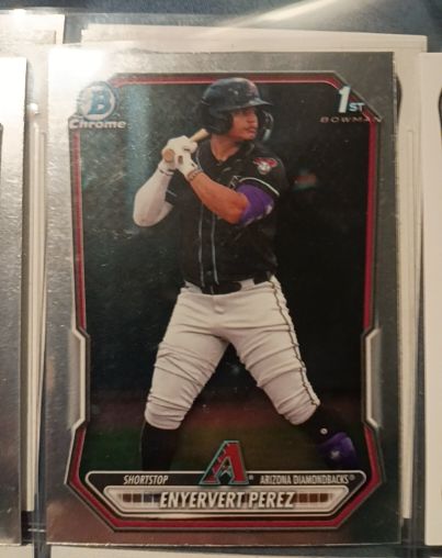 2026 Bowman Chrome #BCP-71 Enyervet Perez — front