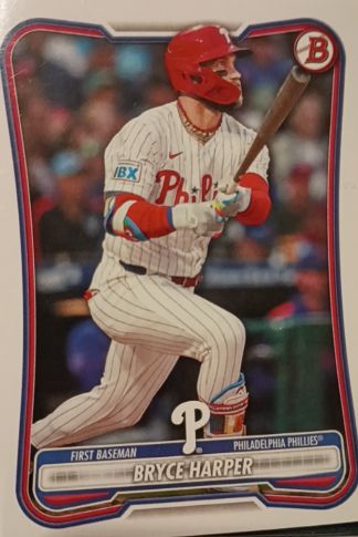 2026 Bowman #7 Bryce Harper — front