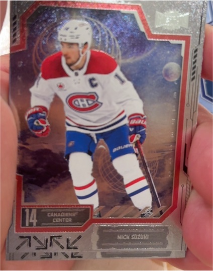 2025-26 Upper Deck Skybox Metal Universe #92 Nick Suzuki — front