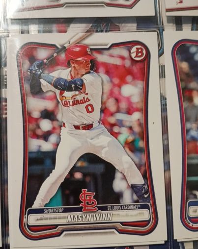 2026 Bowman #72 Masyn Winn — front