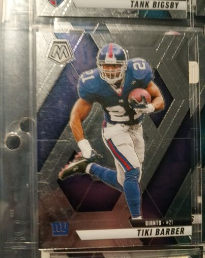 2025 Panini Mosaic #12 Tiki Barber — front